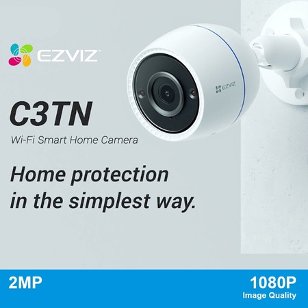 EZVIZ C3TN 2MP Wireless Smart Home Camera IP 1080P