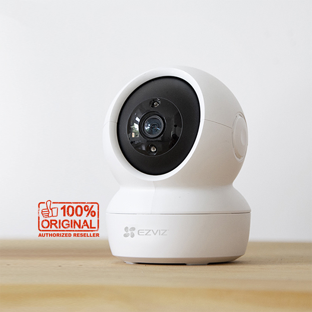 EZVIZ C6N 2MP 1080p Smart Wi-Fi Pan & Tilt Camera - WHITE