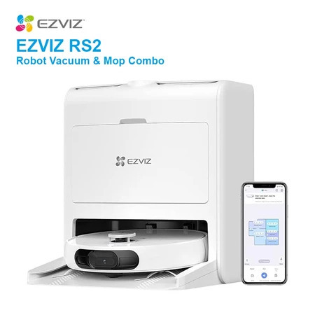 EZVIZ RS2 TWT2 Robot Vacuum Cleaner & Mop Combo